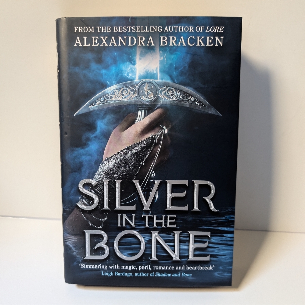 Silver in the Bone Book. FairyLoot Signed Edition